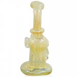 8" Golden Fumed Bubbler New