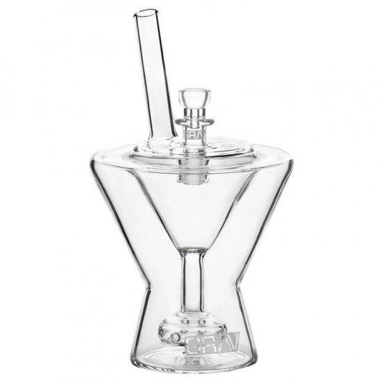 Smoke Glass - Grav? - Martini Glass New