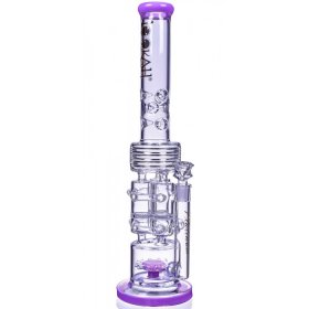 Smoke Barrel - Lookah Original Design Series - 20" Sprinkler Perc To Honeycomb Barrel Perc - Lilac New