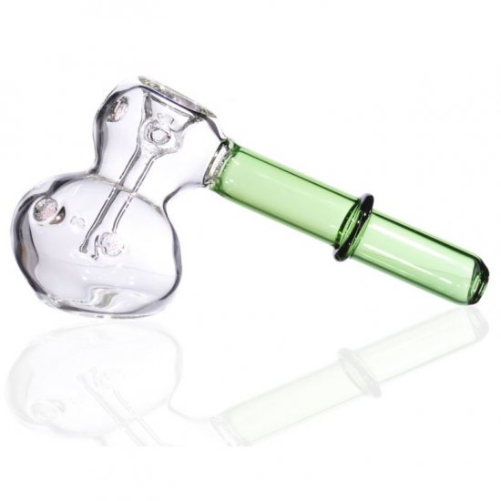 5\" Hammer Bubbler - Green New