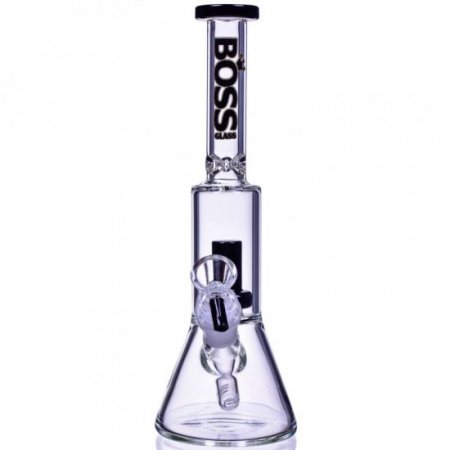 GRAV? 8" Small Simple Clear Beaker Base Smoking Bong Water Pipe New