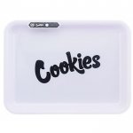 Glowtray X Cookies LED Rolling Tray - White New