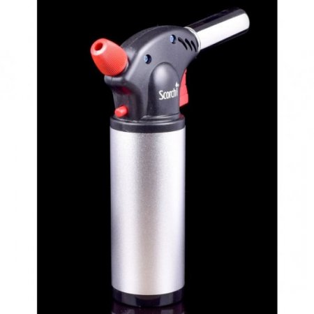 Scorch Torch? Butane Dab Torch Lighter - Silver New