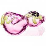 The Turtle Power - 3" Glow In The Dark Turtle - Pink New