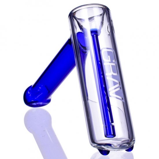 Thor\'s Mj?lnir - Grav? - 7\" Hammer Bubbler Colored Accents - Blue New