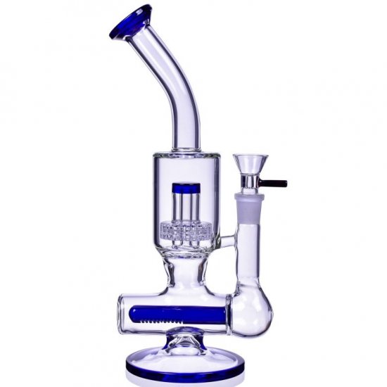 Smoker\'s Lord - 13\" Matrix Perc to Inline Perc Bong New