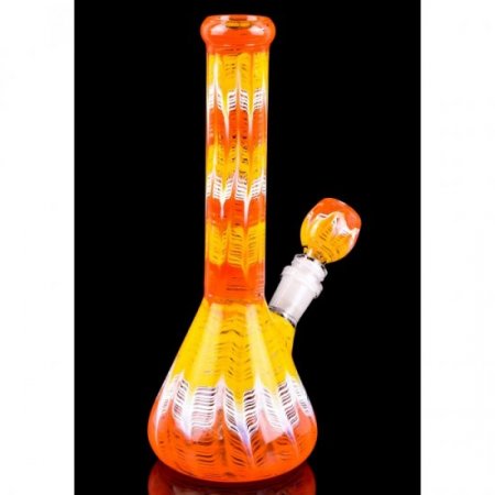 Lemon & Herb - 10" Colorful Pattern Beaker Bong New