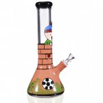 South Park Inspired Bong - 3D Clear Beaker Bottom Bong With South Park Inspired Theme New