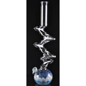 21" Monster Zong Water Pipe - Pentakinked Double Zong New