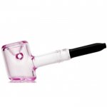 Grav? - 6" Poker Sherlock Hand Pipe - Pink New