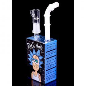 ThugLife - 8" Rick & Morty Juice Box Dab Rig New