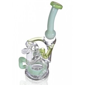 The Martian Artifact - Rapid Use Recycler Bong With Showerhead Perc New