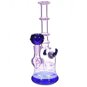 The Sea Coral - 9" Girly Bong Banger With Sea Coral - Pink New
