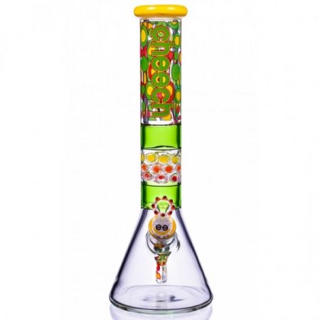 The Field's - Cheech? - 15" Colorful Beaker Base Bong New