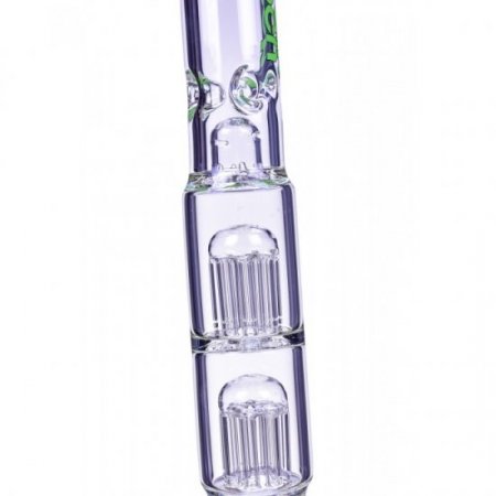 Hulk's Pipe - Cheech Glass - 19" Triple Tree Perc Beaker Base Bong - Slyme New