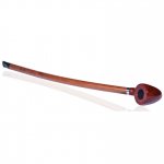 16" Grand Churchwarden Gandalf Wooden Pipe - Light Cherry New