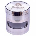 The Slayer - Shredder - Four Part Hybrid 63MM Grinder - Silver New