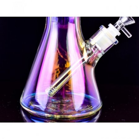 Smoke Chameleon - 14" Iridescent Color Shifting Shiny Bong New