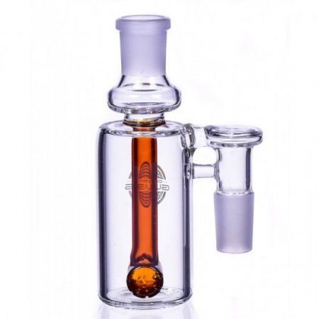 Grenade Launcher - Showerhead Ash Catcher 90 Degree - 18M/18F - Amber New