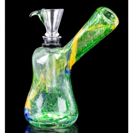 6" Multicolor Swirled Thick Bong New