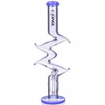 The Voyage - Clover Glass - 19" Monster Zong Bong - Jade Blue New