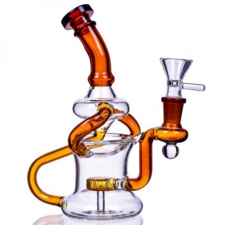 Kingda Ka - 8' 4 Arm Recycler Dab Rig New