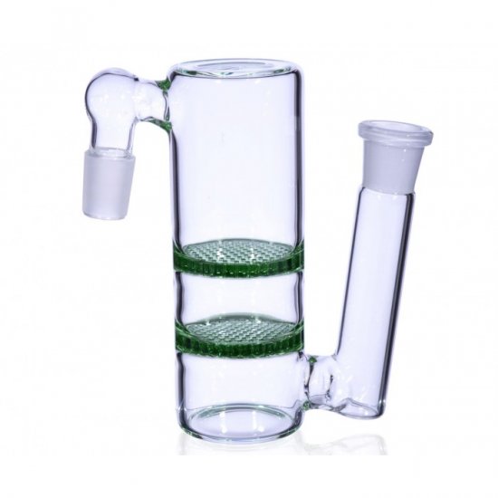 Double Honeycomb Ashcatcher - 19mm - Green New