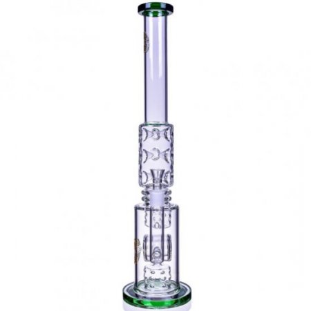 The Battleship - 22" Inner Donut Multi Perc Bong New