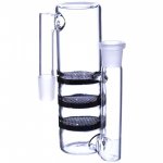 Triple Honeycomb AshCatcher - 19mm - Black New