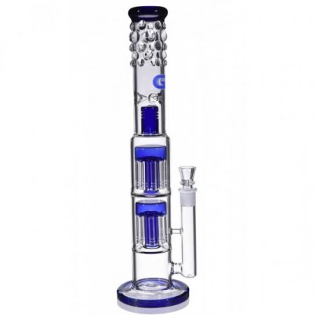 Wizard of Oz bong - 18" Double Tree Perc Bong - Special Price New