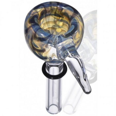 Glass Stem Slider Domed Funnel Style With Handle For Monster Zong New