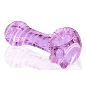 3" Girly Girl Glass pipe - Pink New