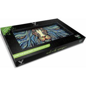 V Syndicate? - Tribal Lion Glass Tray - Shatter Resistant Glass New