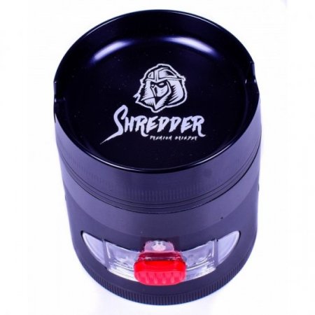 The Samurai - Shredder - Four Part Hybrid 63MM Grinder - Black New