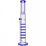 20" Sextet Honeycomb Water Pipe - Blue New