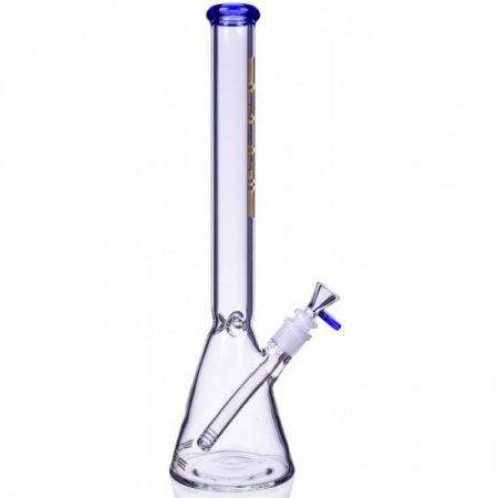 Bougie? Glass - 16" Narrow Neck Beaker Bong New