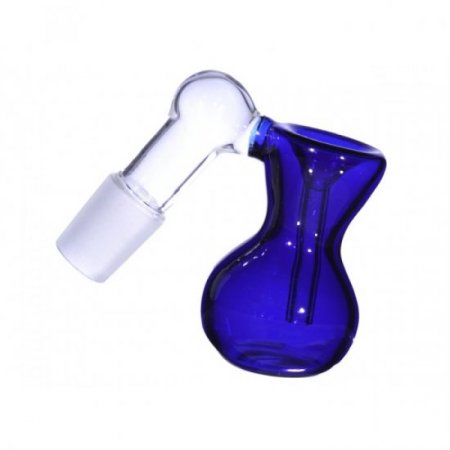 Retro Angled Ashcatcher - 19mm - Blue New