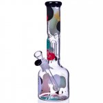 Famous Brandz Design "Aquarius" 12" Bong New