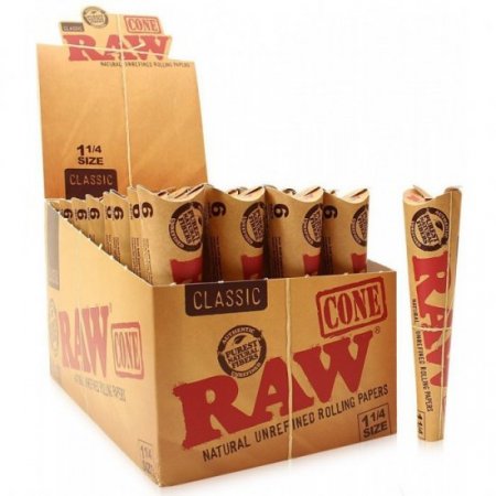 Raw? Classic 1? Pre-Rolled Cones (32-Pack) New