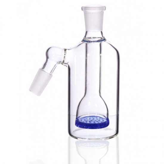 Inset Honeycomb Disc Ashcatcher - 14mm - Blue New