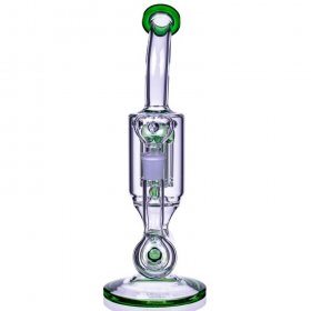 The Protector - 13" Tree Perc to Inline Perc Bong Drastic Low Price New