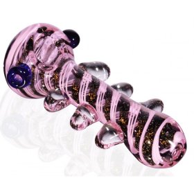 5" Pink Pebble XL - Dichro New