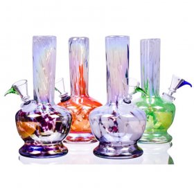 Smoke Cloud - 8" Colorful Cloudy Shiny Bong New