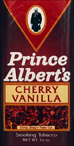 Prince Albert Cherry Vanilla Pipe Tobacco 6 1.5oz Packs