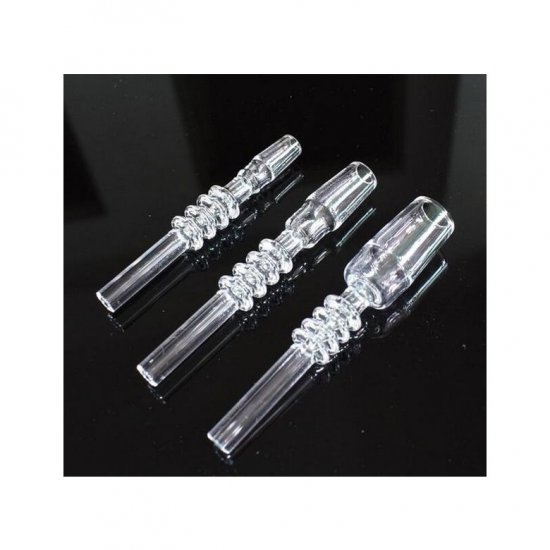 NECTAR COLLECTOR 10mm QUARTZ Tips - NAIL for Nector Collectors New