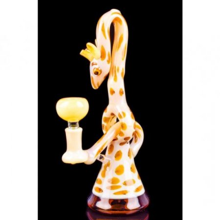 9" Giraffe Bong - Glass Bubbler New