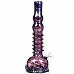 Smoke Rider - 16" Thick Double Shape Wire Wrap Bong New