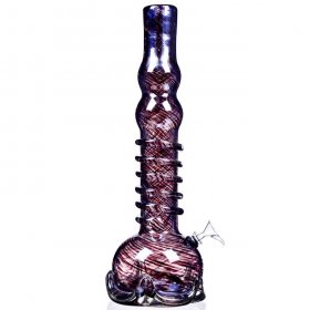 Smoke Rider - 16" Thick Double Shape Wire Wrap Bong New