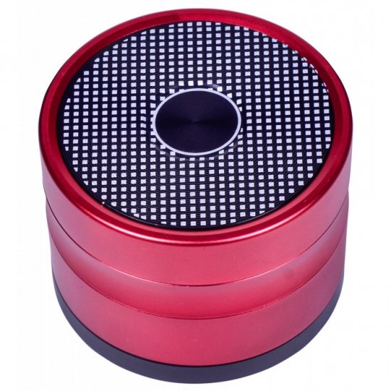 Slick Erb - HoneyPuff? - 63MM Four-Part Grinder - Red New