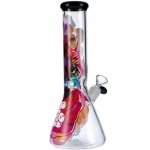 Rainbow Haze - Rock Legends - 12" Beaker Base Bong New